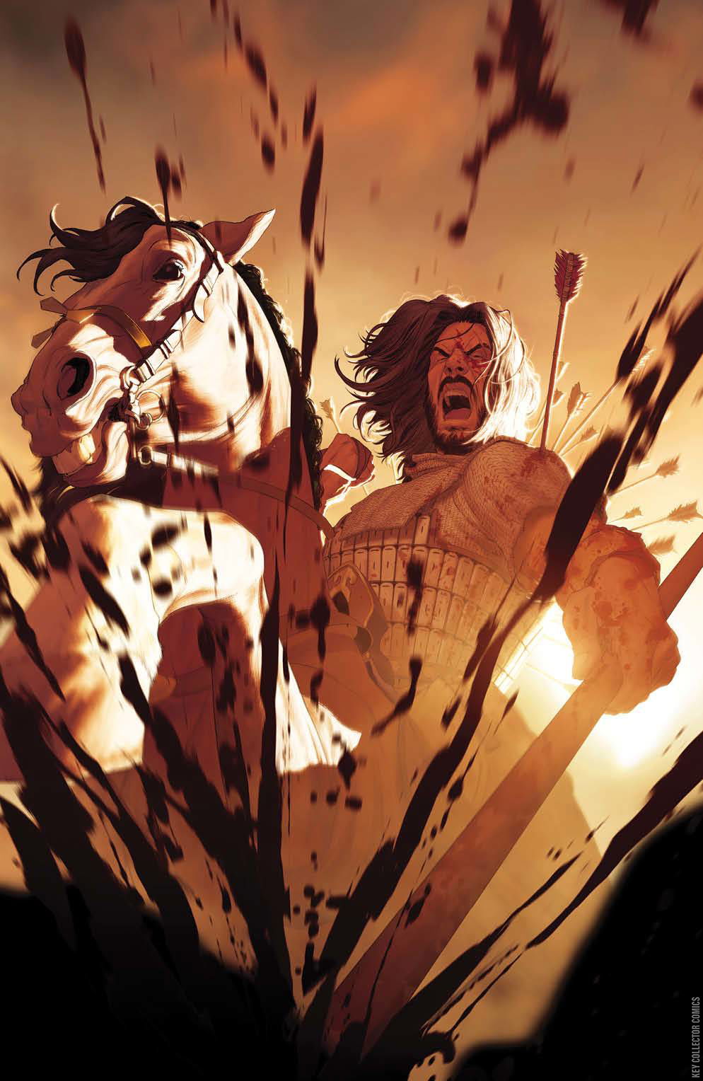 Cover art for BRZRKR: The Lost Book of B #1 