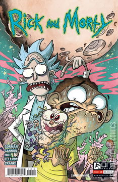 Variant Cover for Rick and Morty #4