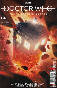 Variant Cover for Doctor Who: The Thirteenth Doctor #4