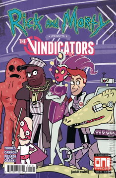 Variant Cover for Rick and Morty Presents: The Vindicators #1
