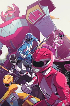 Variant Cover for Mighty Morphin Power Rangers: Shattered Grid #1
