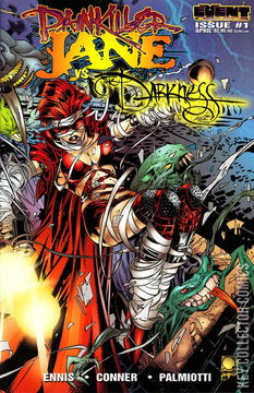 Variant Cover for Painkiller Jane vs. The Darkness #1