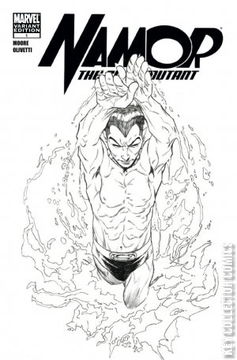 Variant Cover for Namor: The First Mutant #1
