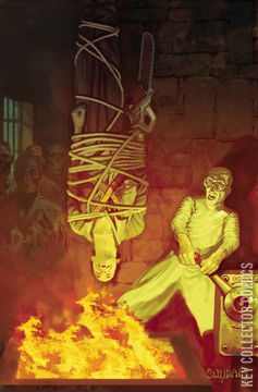 Variant Cover for Army of Darkness vs. Reanimator: Necronomicon Rising #2