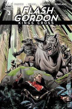 Variant Cover for Flash Gordon: Kings Cross #3