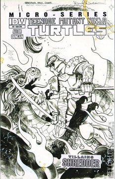 Variant Cover for Teenage Mutant Ninja Turtles: Villains Micro-Series #8