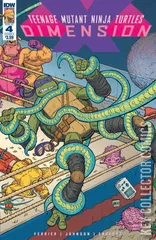 Cover for Teenage Mutant Ninja Turtles: Dimension X #4