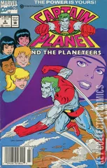 Variant Cover for Captain Planet and the Planeteers #6