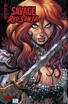 Variant Cover for Savage Red Sonja #1