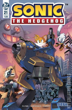 Variant Cover for Sonic the Hedgehog #21