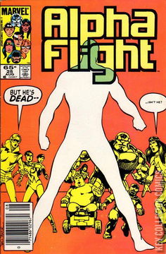 Variant Cover for Alpha Flight #25