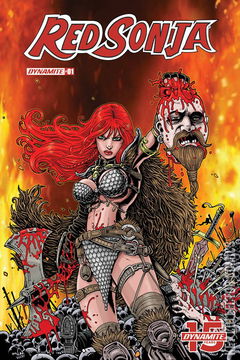 Variant Cover for Red Sonja #1