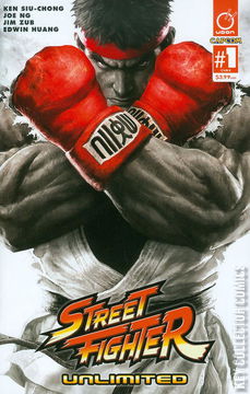 Variant Cover for Street Fighter Unlimited #1