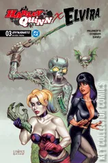 Variant Cover for Harley Quinn x Elvira #3