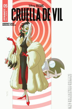 Variant Cover for Disney Villains: Cruella De Vil #5