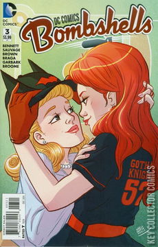 Variant Cover for DC Comics: Bombshells #3