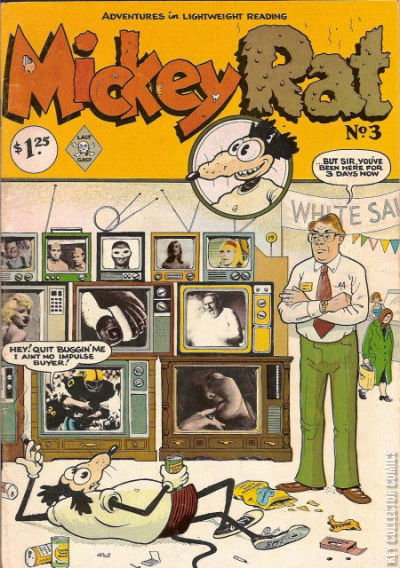 Mickey Rats Logo Mickey Rat #3 Published January 1980 | Key Collector Comics