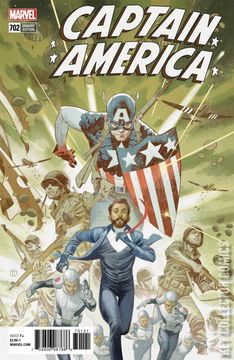 Variant Cover for Captain America #702