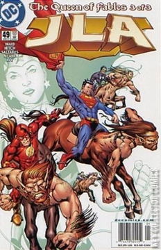 Variant Cover for JLA #49