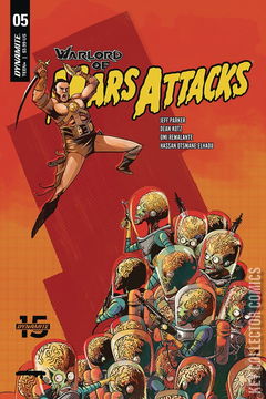 Variant Cover for Warlord of Mars Attacks #5