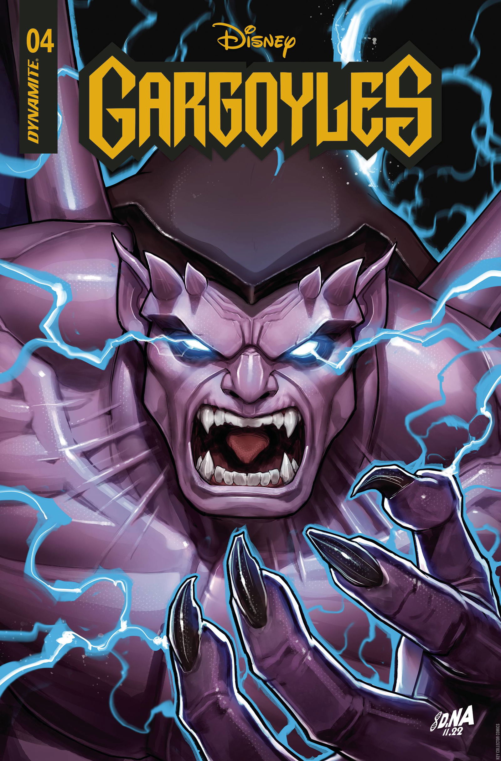 Cover art for Gargoyles #4