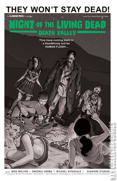 Variant Cover for Night of the Living Dead: Death Valley #1