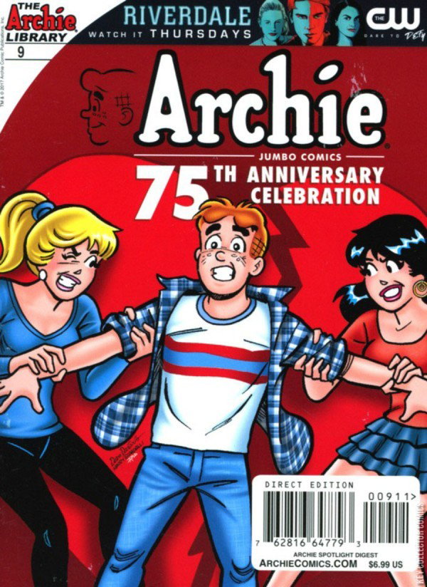 Archie 75th Anniversary Digest #9 (2017) – Value & Key Facts | Key ...