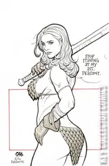 Cover for Invincible Red Sonja #2