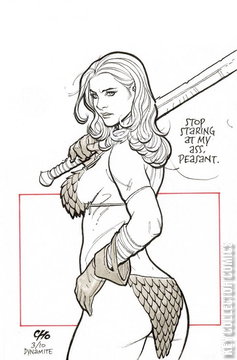 Variant Cover for Invincible Red Sonja #2