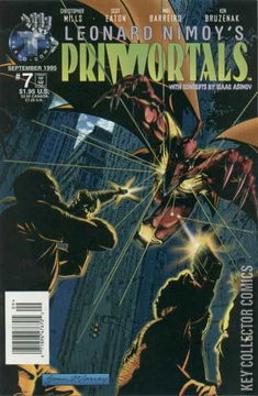 Variant Cover for Leonard Nimoy's Primortals #7