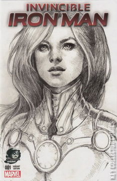 Variant Cover for Invincible Iron Man #1