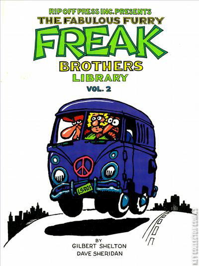 Cover art for The Fabulous Furry Freak Brothers Library #2
