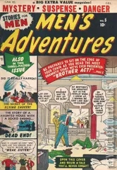 Variant Cover for Men's Adventures #5