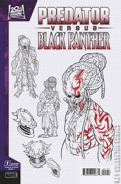 Variant Cover for Predator vs. Black Panther #1