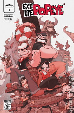 Variant Cover for Eye Lie Popeye #1