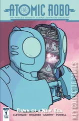 Cover for Atomic Robo: The Dawn of a New Era #1