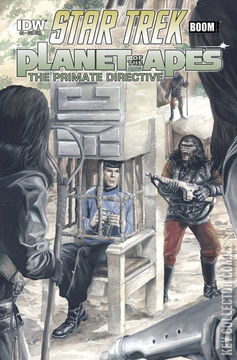Variant Cover for Star Trek / Planet of the Apes: The Primate Directive #4