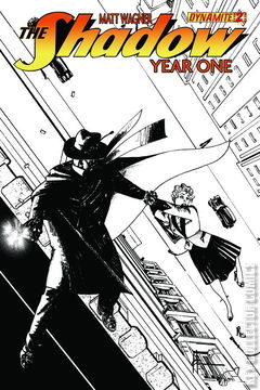 Variant Cover for The Shadow: Year One #2