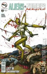 Variant Cover for Aliens vs. Zombies #3