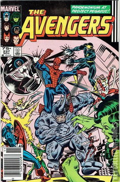 Variant Cover for Avengers, The #237