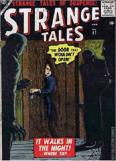 Cover art for Strange Tales #57