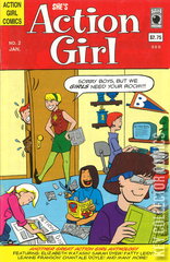 Variant Cover for Action Girl Comics #2