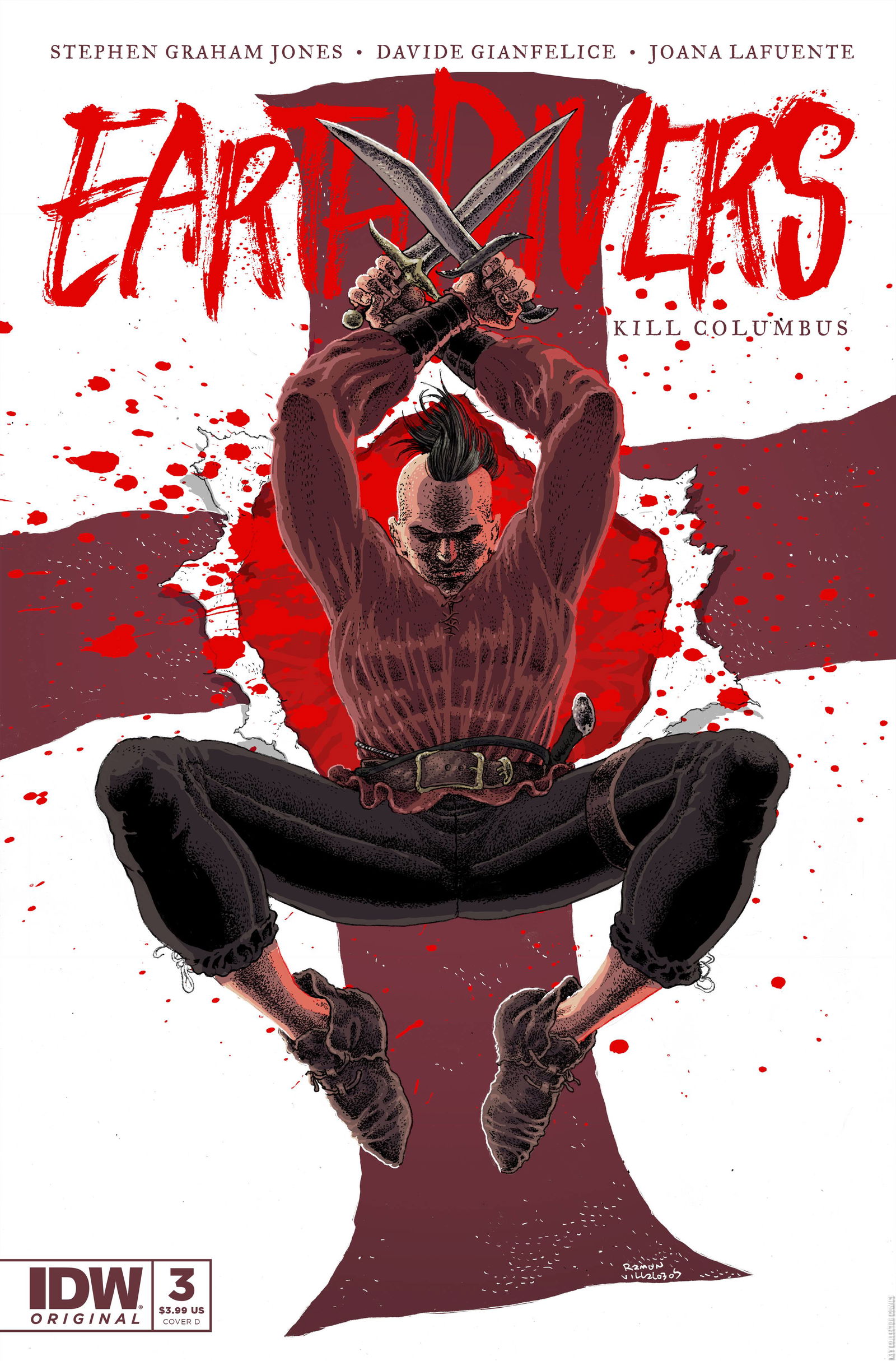 Variant Cover for Earthdivers #3