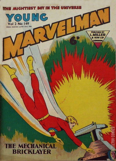 Cover art for Young Marvelman #149 