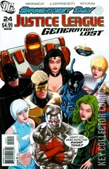 Cover for Justice League: Generation Lost #24