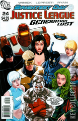 Variant Cover for Justice League: Generation Lost #24