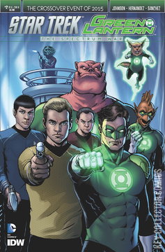 Variant Cover for Star Trek / Green Lantern: The Spectrum War #2