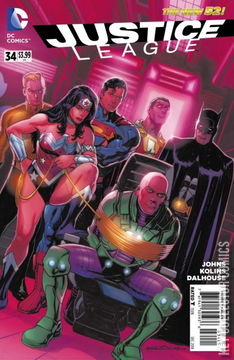 Variant Cover for Justice League #34
