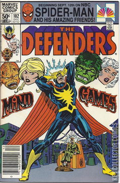 Variant Cover for Defenders #102