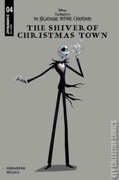 Variant Cover for The Nightmare Before Christmas: The Shiver of Christmas Town #4